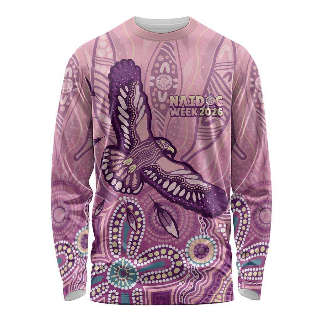 NAIDOC Week - 50 Years Deadly Long Sleeve Shirt Pastel Wings