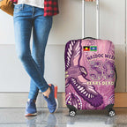 NAIDOC Week - 50 Years Deadly Luggage Cover Pastel Wings