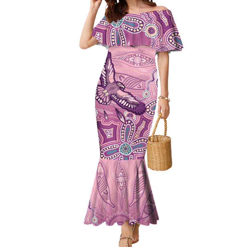 NAIDOC Week - 50 Years Deadly Mermaid Dress Pastel Wings