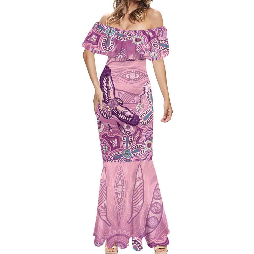 NAIDOC Week - 50 Years Deadly Mermaid Dress Pastel Wings