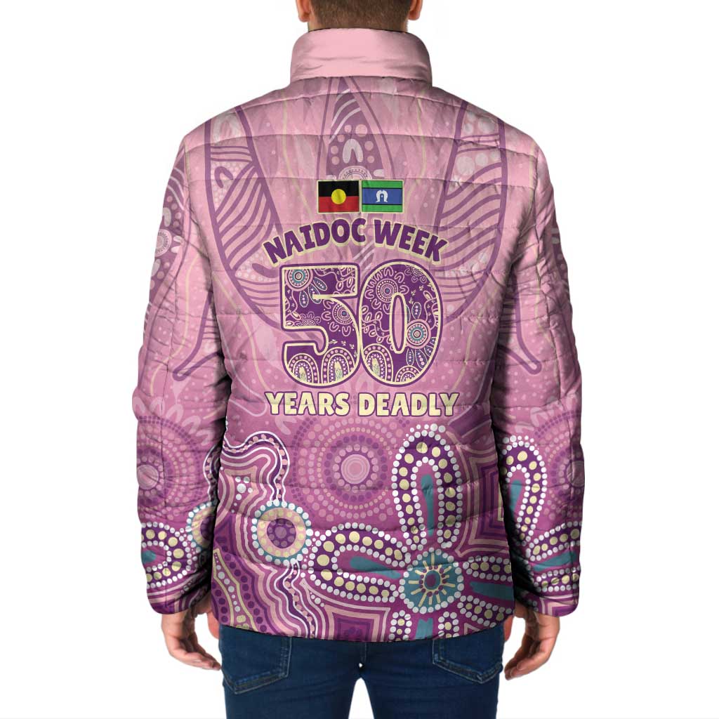 NAIDOC Week - 50 Years Deadly Padded Jacket Pastel Wings