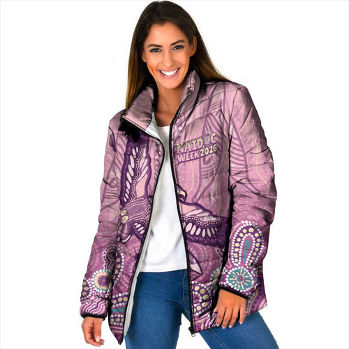 NAIDOC Week - 50 Years Deadly Padded Jacket Pastel Wings