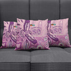 NAIDOC Week - 50 Years Deadly Pillow Cover Pastel Wings