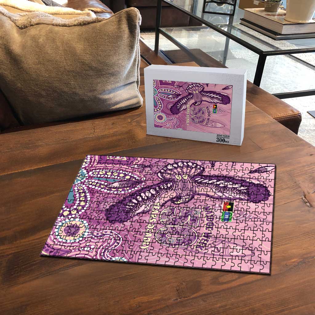 NAIDOC Week - 50 Years Deadly Puzzle Pastel Wings