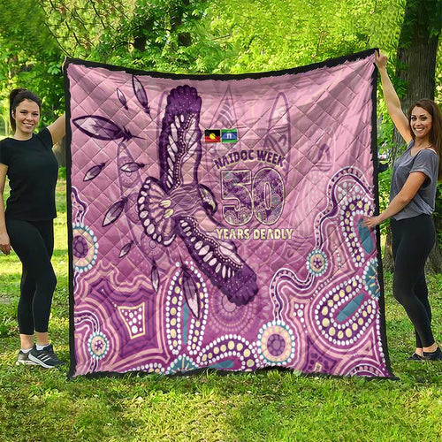 NAIDOC Week - 50 Years Deadly Quilt Pastel Wings