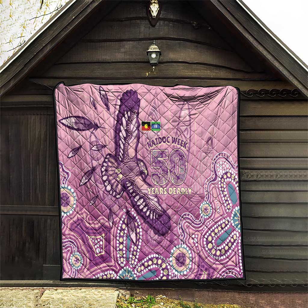 NAIDOC Week - 50 Years Deadly Quilt Pastel Wings