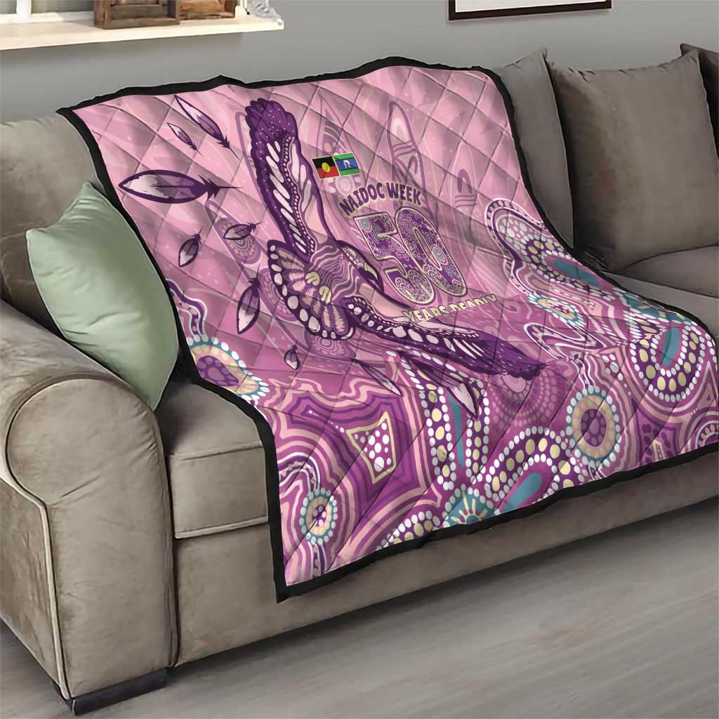 NAIDOC Week - 50 Years Deadly Quilt Pastel Wings
