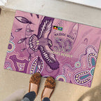 NAIDOC Week - 50 Years Deadly Rubber Doormat Pastel Wings