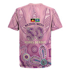 NAIDOC Week - 50 Years Deadly Rugby Jersey Pastel Wings