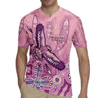NAIDOC Week - 50 Years Deadly Rugby Jersey Pastel Wings