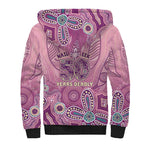 NAIDOC Week - 50 Years Deadly Sherpa Hoodie Pastel Wings