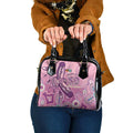 NAIDOC Week - 50 Years Deadly Shoulder Handbag Pastel Wings