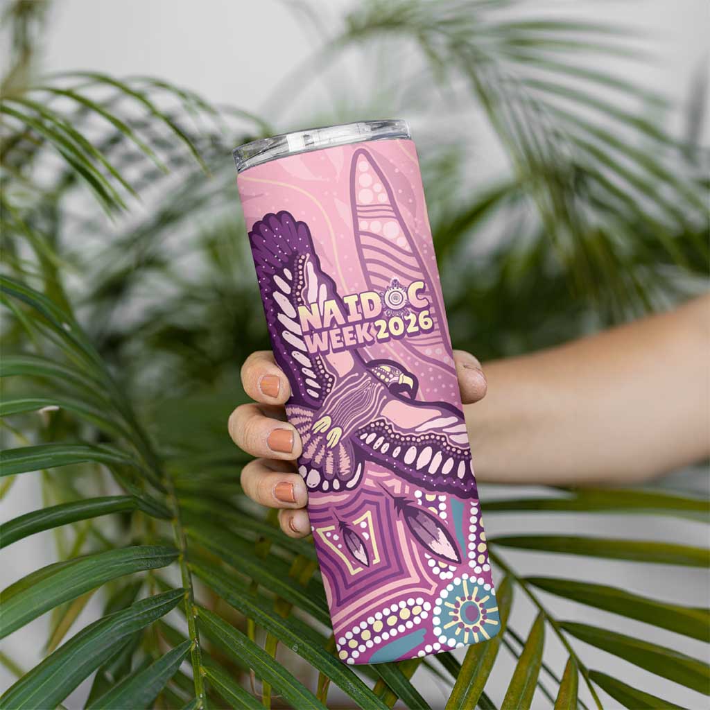 NAIDOC Week - 50 Years Deadly Skinny Tumbler Pastel Wings