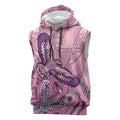 NAIDOC Week - 50 Years Deadly Sleeveless Hoodie Pastel Wings