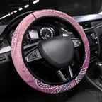 NAIDOC Week - 50 Years Deadly Steering Wheel Cover Pastel Wings