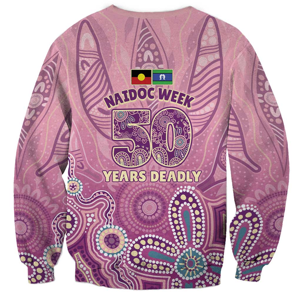 NAIDOC Week - 50 Years Deadly Sweatshirt Pastel Wings