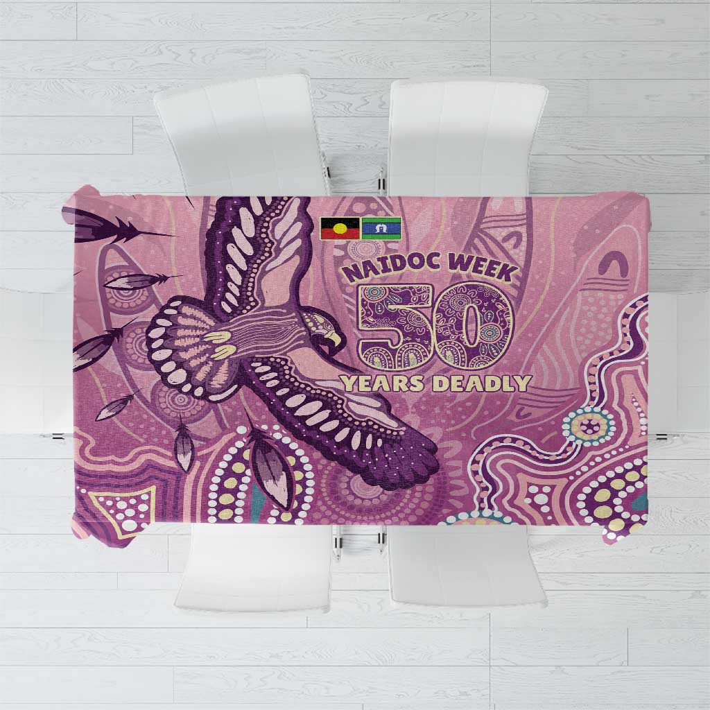 NAIDOC Week - 50 Years Deadly Tablecloth Pastel Wings