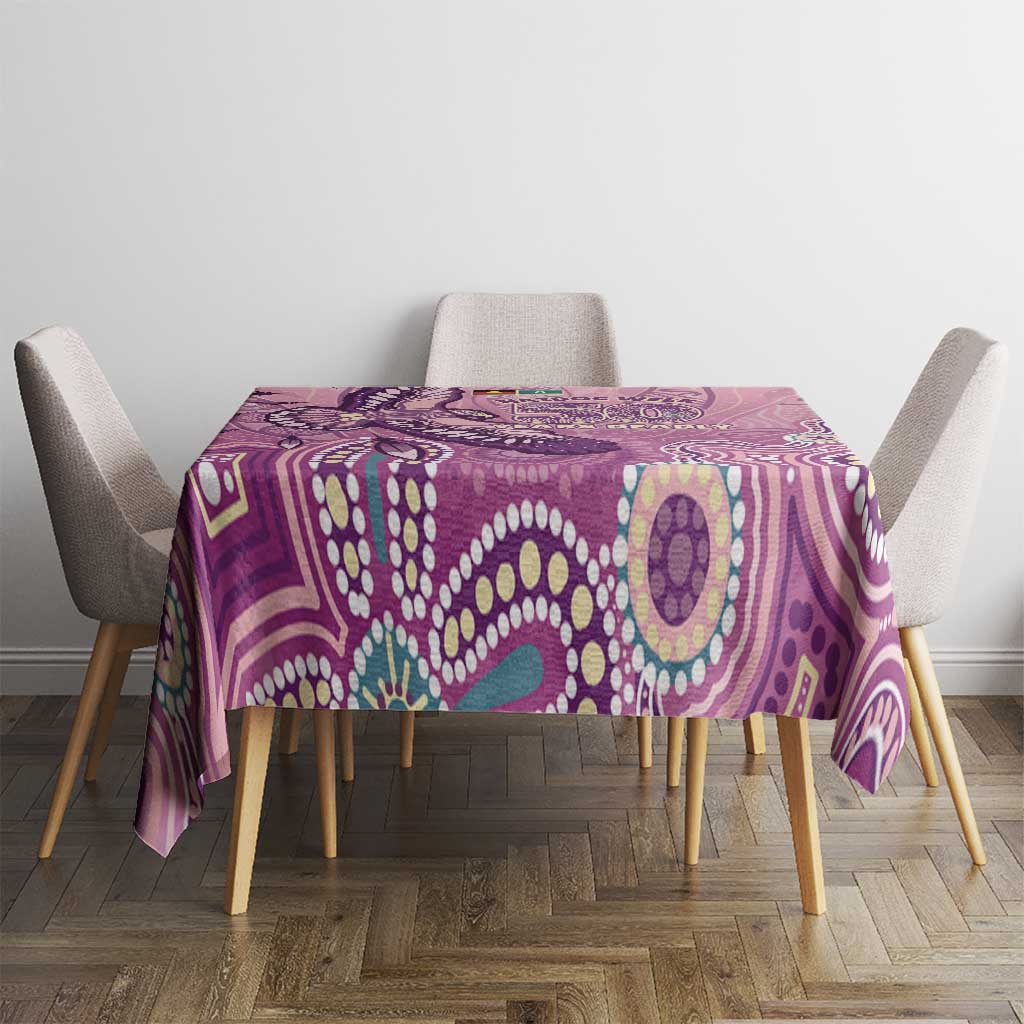 NAIDOC Week - 50 Years Deadly Tablecloth Pastel Wings