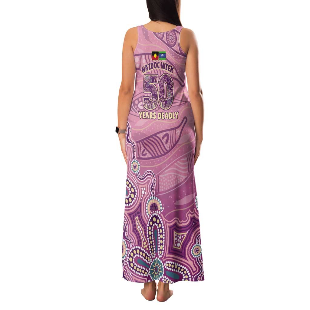 NAIDOC Week - 50 Years Deadly Tank Maxi Dress Pastel Wings