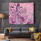 NAIDOC Week - 50 Years Deadly Tapestry Pastel Wings