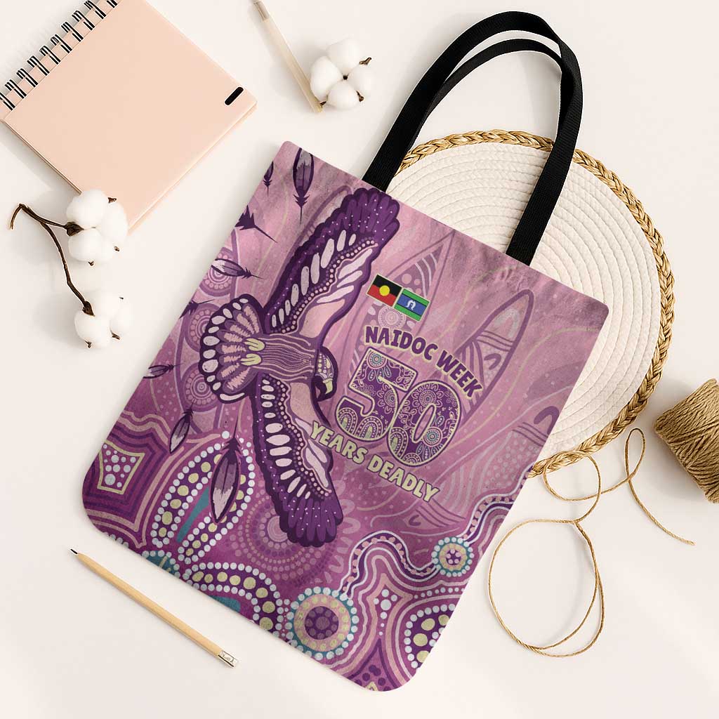 NAIDOC Week - 50 Years Deadly Tote Bag Pastel Wings