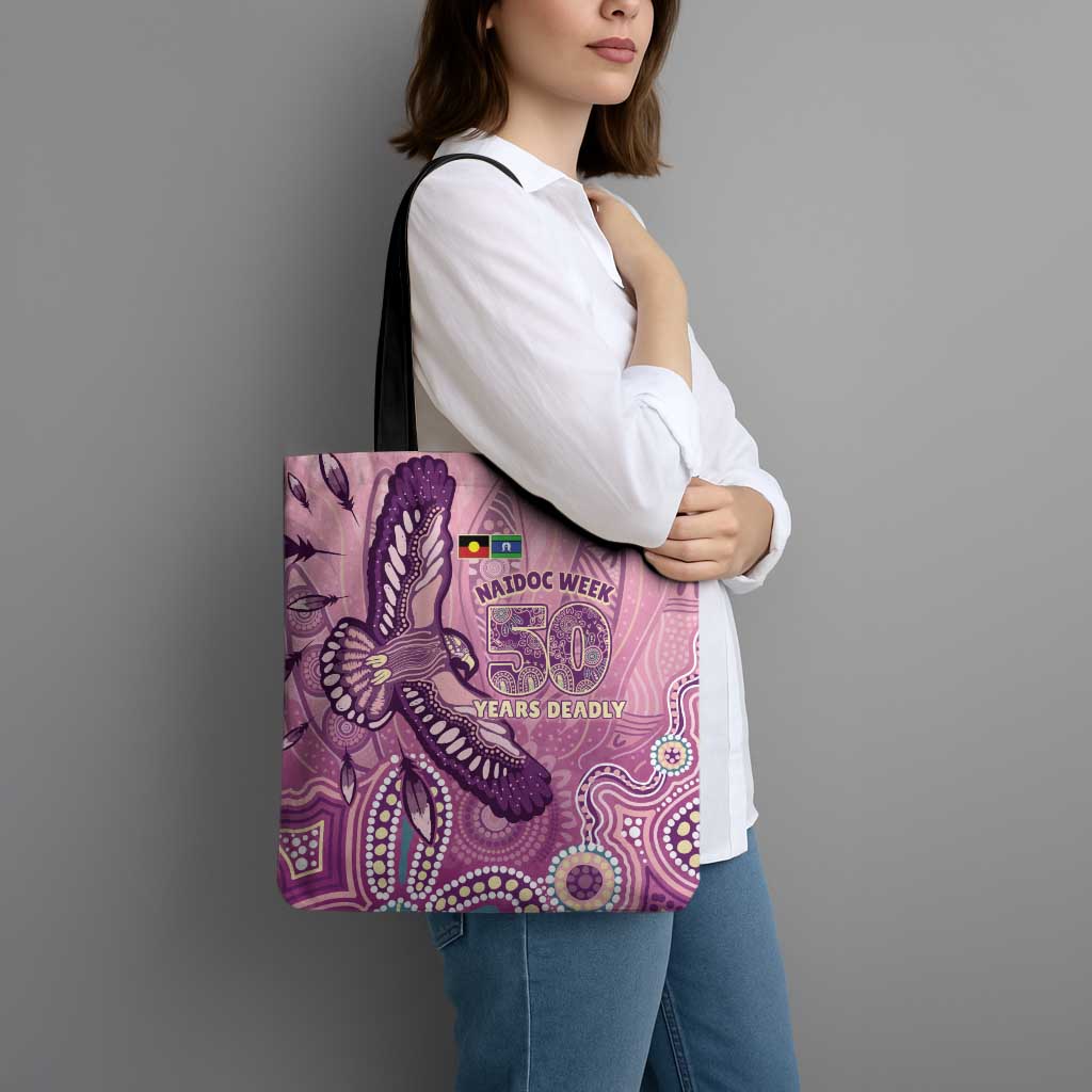 NAIDOC Week - 50 Years Deadly Tote Bag Pastel Wings