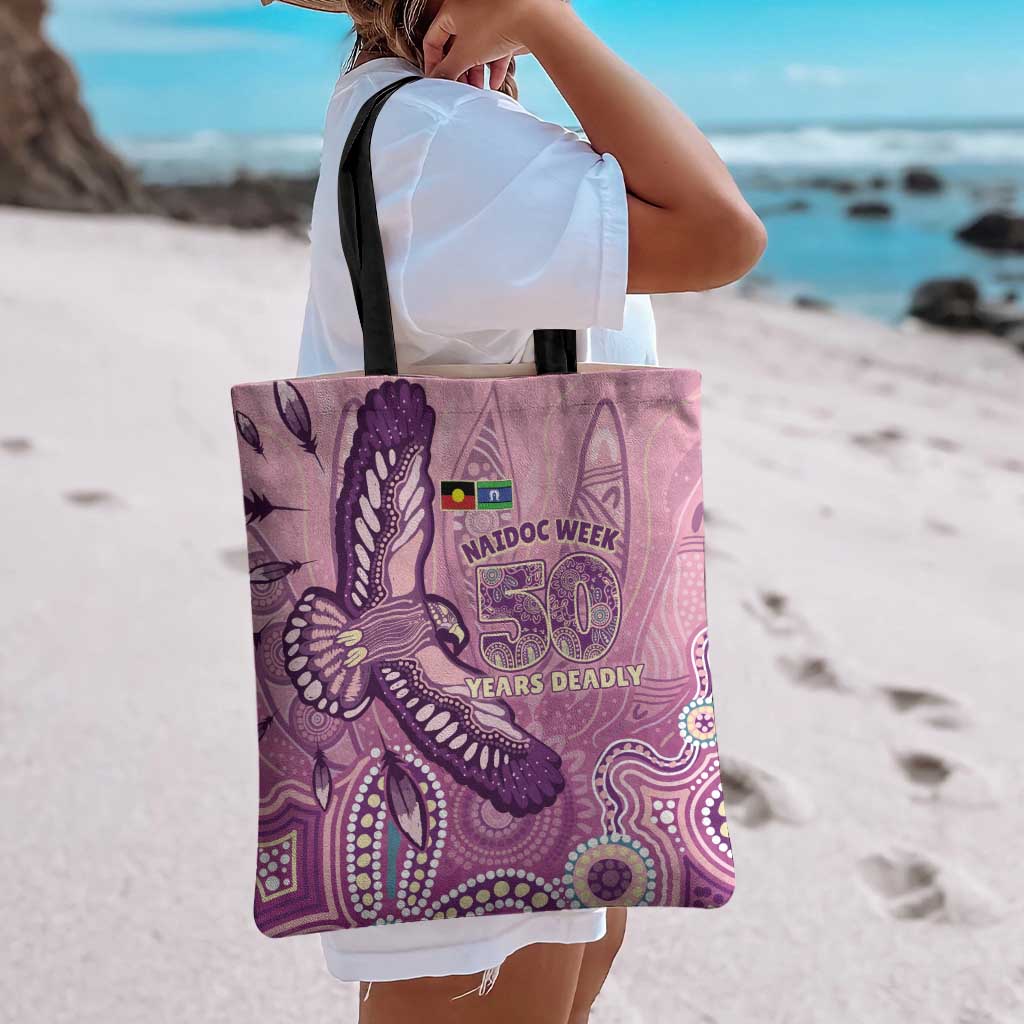 NAIDOC Week - 50 Years Deadly Tote Bag Pastel Wings