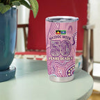 NAIDOC Week - 50 Years Deadly Tumbler Cup Pastel Wings