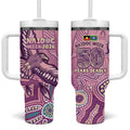 NAIDOC Week - 50 Years Deadly Tumbler With Handle Pastel Wings
