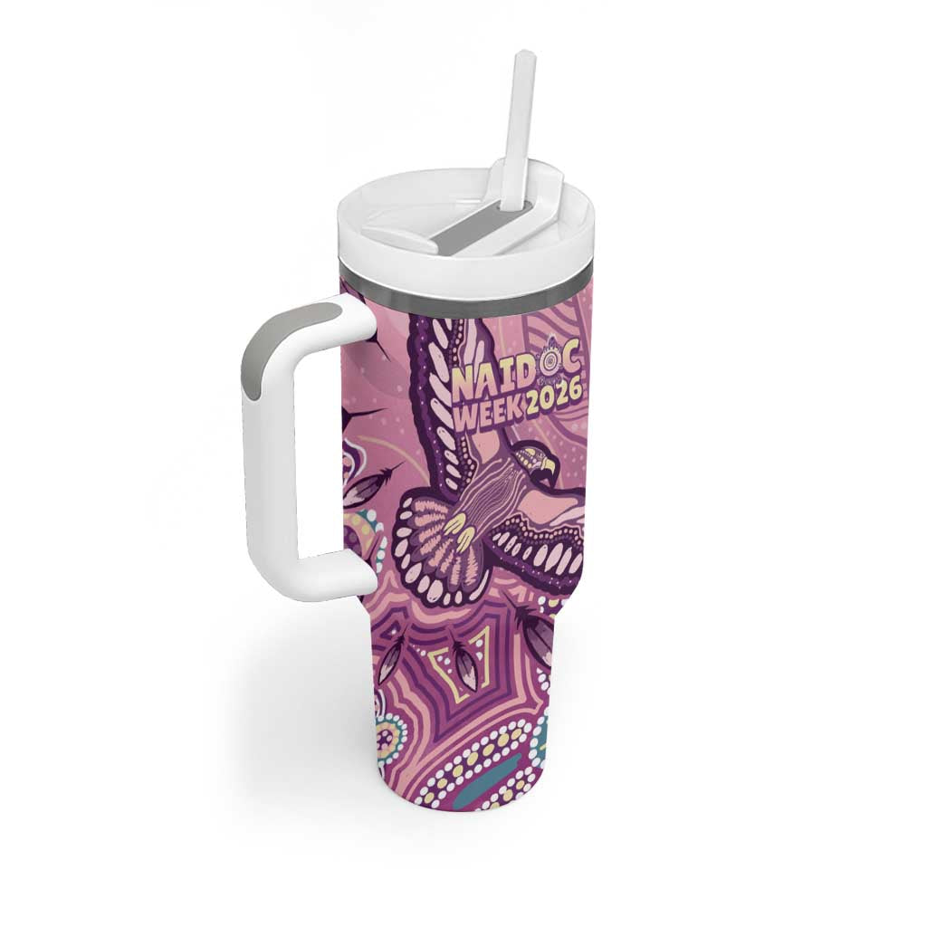 NAIDOC Week - 50 Years Deadly Tumbler With Handle Pastel Wings