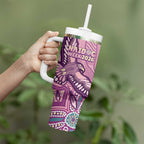 NAIDOC Week - 50 Years Deadly Tumbler With Handle Pastel Wings