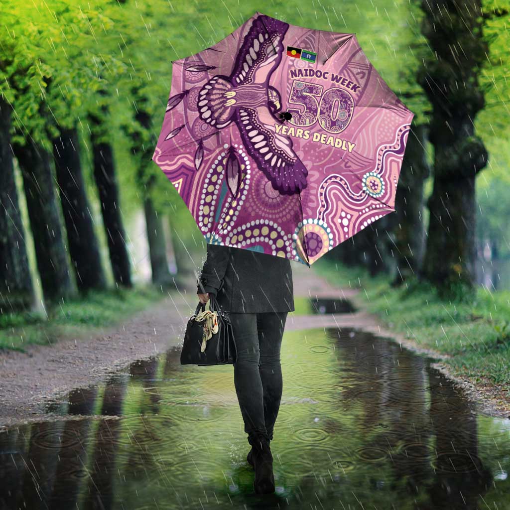 NAIDOC Week - 50 Years Deadly Umbrella Pastel Wings