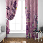 NAIDOC Week - 50 Years Deadly Window Curtain Pastel Wings