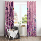 NAIDOC Week - 50 Years Deadly Window Curtain Pastel Wings