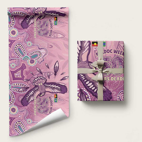 NAIDOC Week - 50 Years Deadly Wrapping Paper Pastel Wings