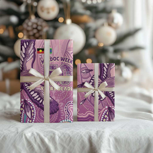NAIDOC Week - 50 Years Deadly Wrapping Paper Pastel Wings
