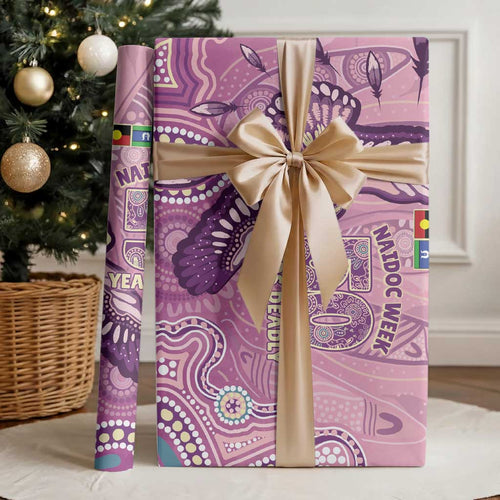 NAIDOC Week - 50 Years Deadly Wrapping Paper Pastel Wings