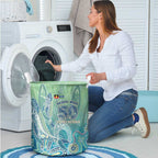 NAIDOC Week - 50 Years Deadly Torres Strait Laundry Basket Pastel Waves