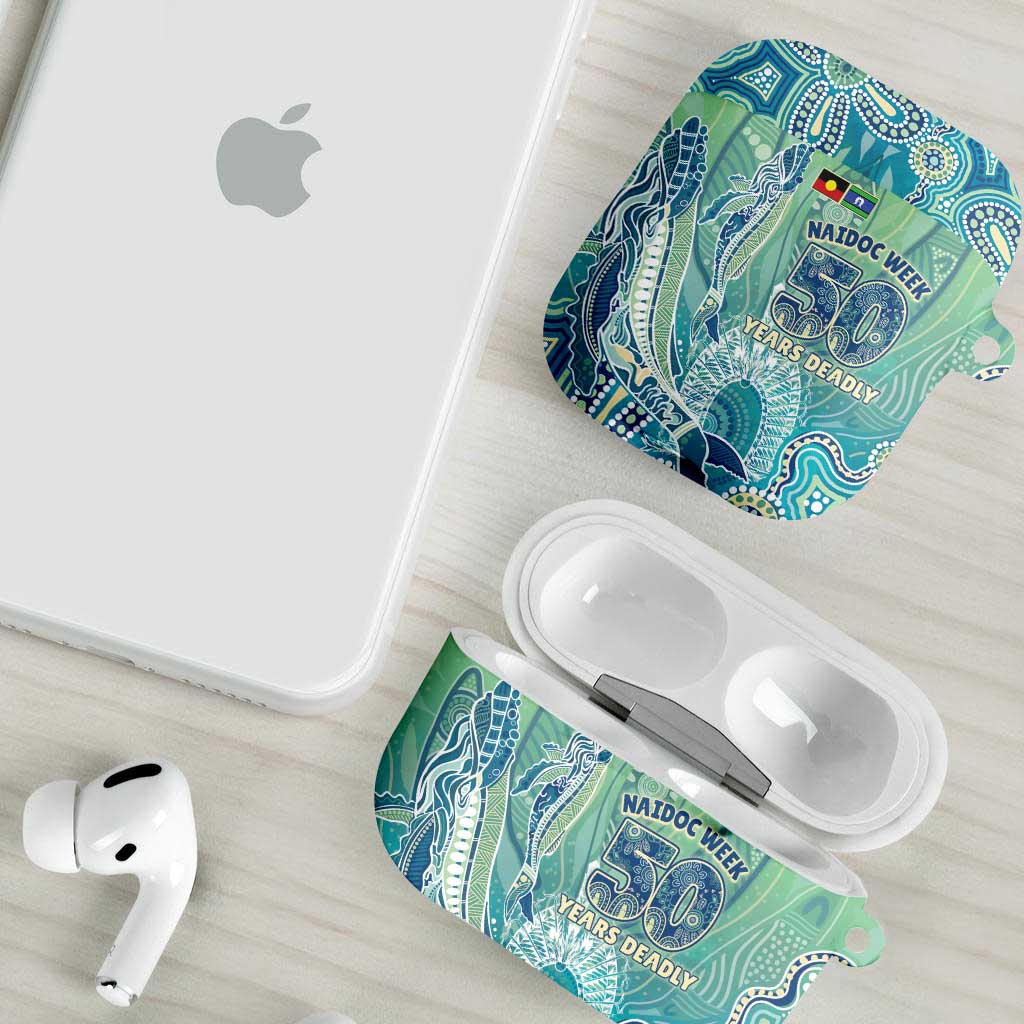 NAIDOC Week - 50 Years Deadly Torres Strait AirPods Case Pastel Waves