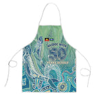 NAIDOC Week - 50 Years Deadly Torres Strait Apron Pastel Waves