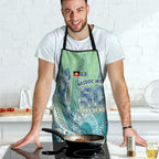NAIDOC Week - 50 Years Deadly Torres Strait Apron Pastel Waves