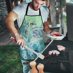 NAIDOC Week - 50 Years Deadly Torres Strait Apron Pastel Waves