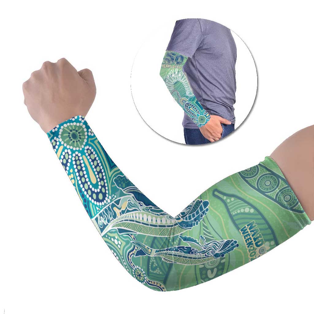 NAIDOC Week - 50 Years Deadly Torres Strait Arm Sleeves Pastel Waves