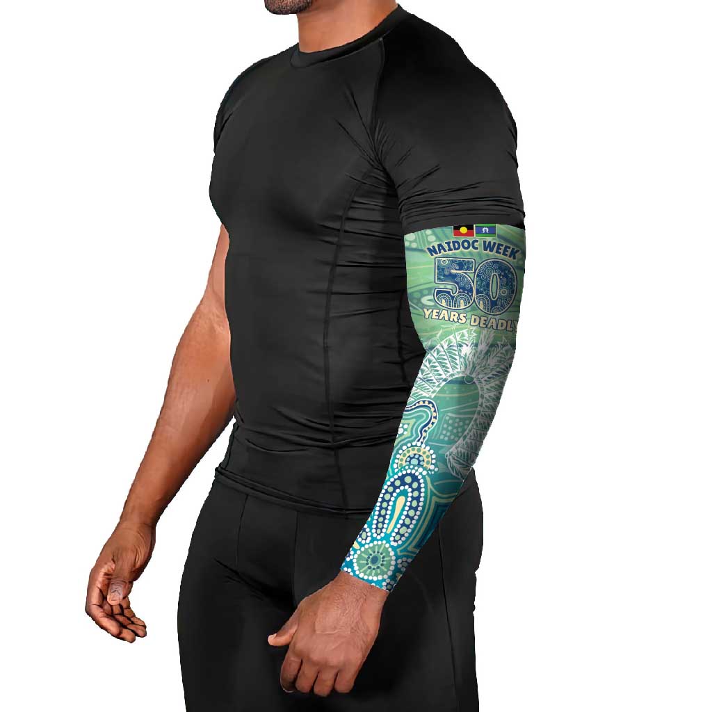 NAIDOC Week - 50 Years Deadly Torres Strait Arm Sleeves Pastel Waves