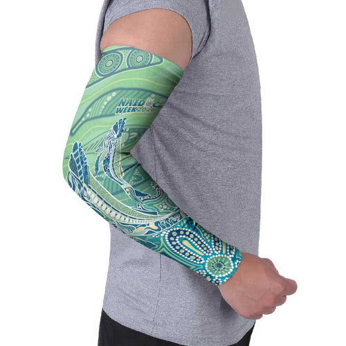 NAIDOC Week - 50 Years Deadly Torres Strait Arm Sleeves Pastel Waves
