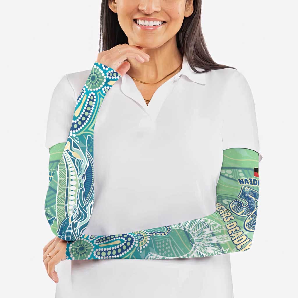 NAIDOC Week - 50 Years Deadly Torres Strait Arm Sleeves Pastel Waves