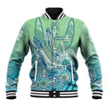 NAIDOC Week - 50 Years Deadly Torres Strait Baseball Jacket Pastel Waves