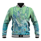 NAIDOC Week - 50 Years Deadly Torres Strait Baseball Jacket Pastel Waves
