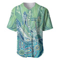 NAIDOC Week - 50 Years Deadly Torres Strait Baseball Jersey Pastel Waves