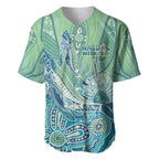 NAIDOC Week - 50 Years Deadly Torres Strait Baseball Jersey Pastel Waves